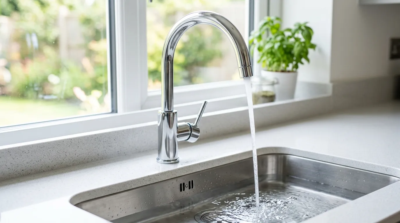 Local Plumbing Master Pros same day plumber fixing a faucet in Cedar Creek, TX